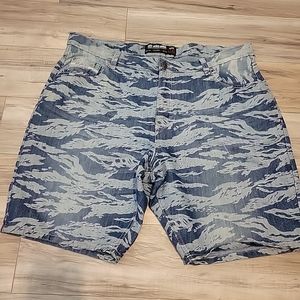 Ecko Unltd Jean‎ Shorts Mens 44 Blue Denim  Y2K VINTAGE